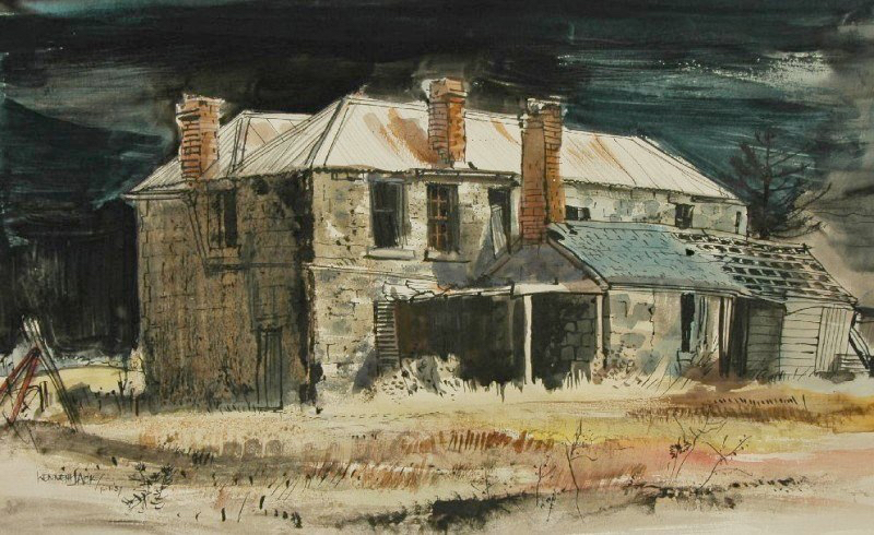 Hotel Modewarre pen & wash