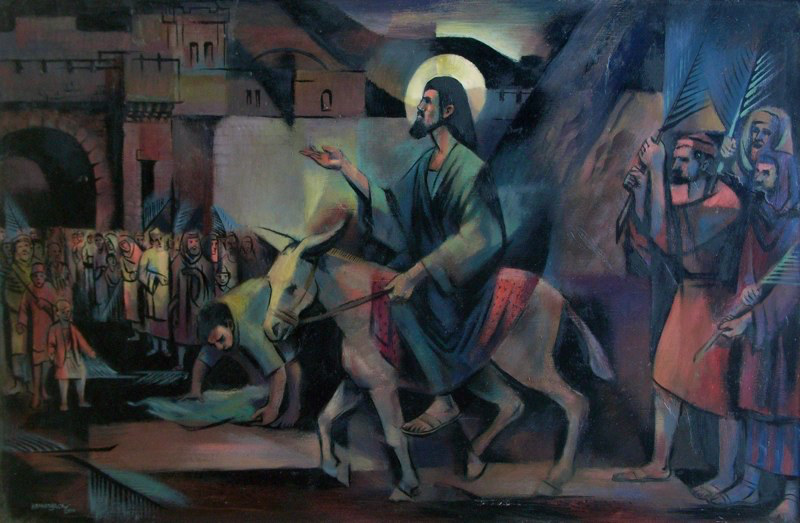 KJ  Palm Sunday 1950s