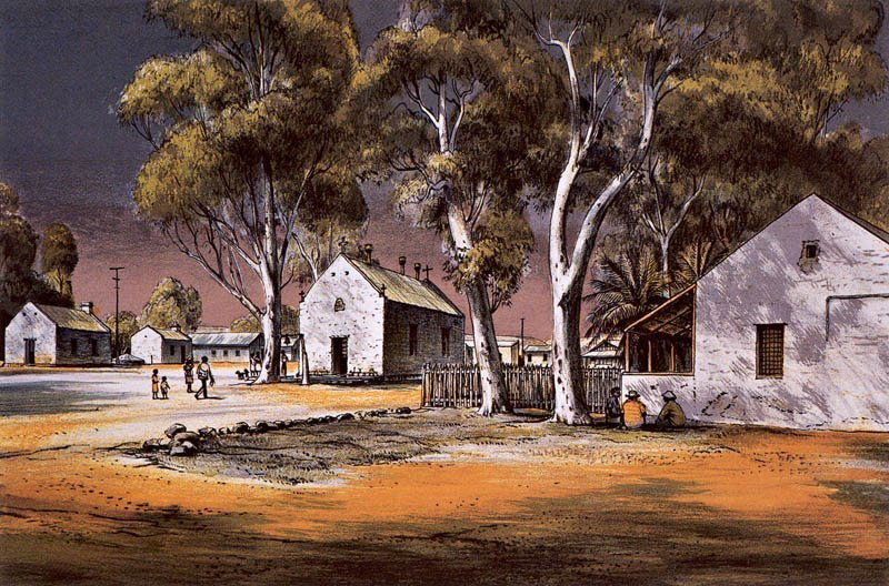 KJ Hermansburg Mission lithograph