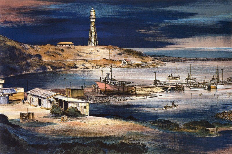 KJ King Island lithograph