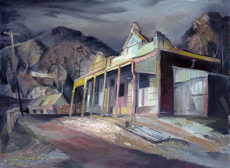 Old Shops Walhalla oil 59